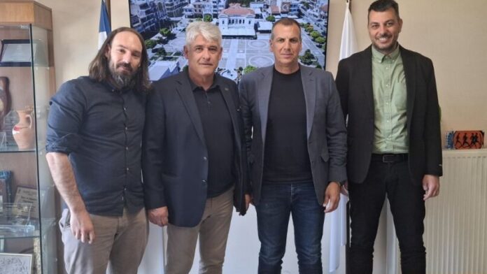 Συνάντηση του Δημάρχου Σπάρτης με τον Γενικό Γραμματέα του ΕΟΤ