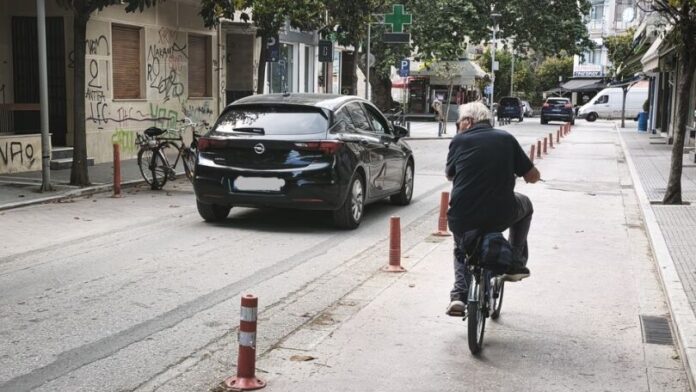 Έρευνα του Δ. Τρικκαίων για πιο ασφαλή κεντρικό ποδηλατόδρομο