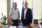 Σύσκεψη του Δημάρχου Ζαχάρως με τον Αστυνομικό Διευθυντή Ηλείας