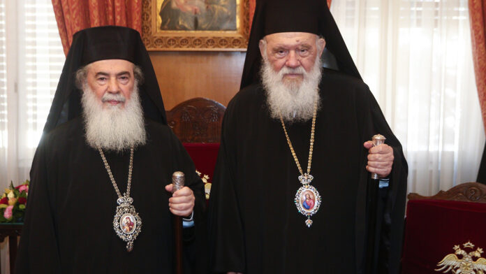 Ο Πατριάρχης Ιεροσολύμων Θεόφιλος Γ’ στην Αθήνα για κρίσιμες διπλωματικές και εκκλησιαστικές επαφές