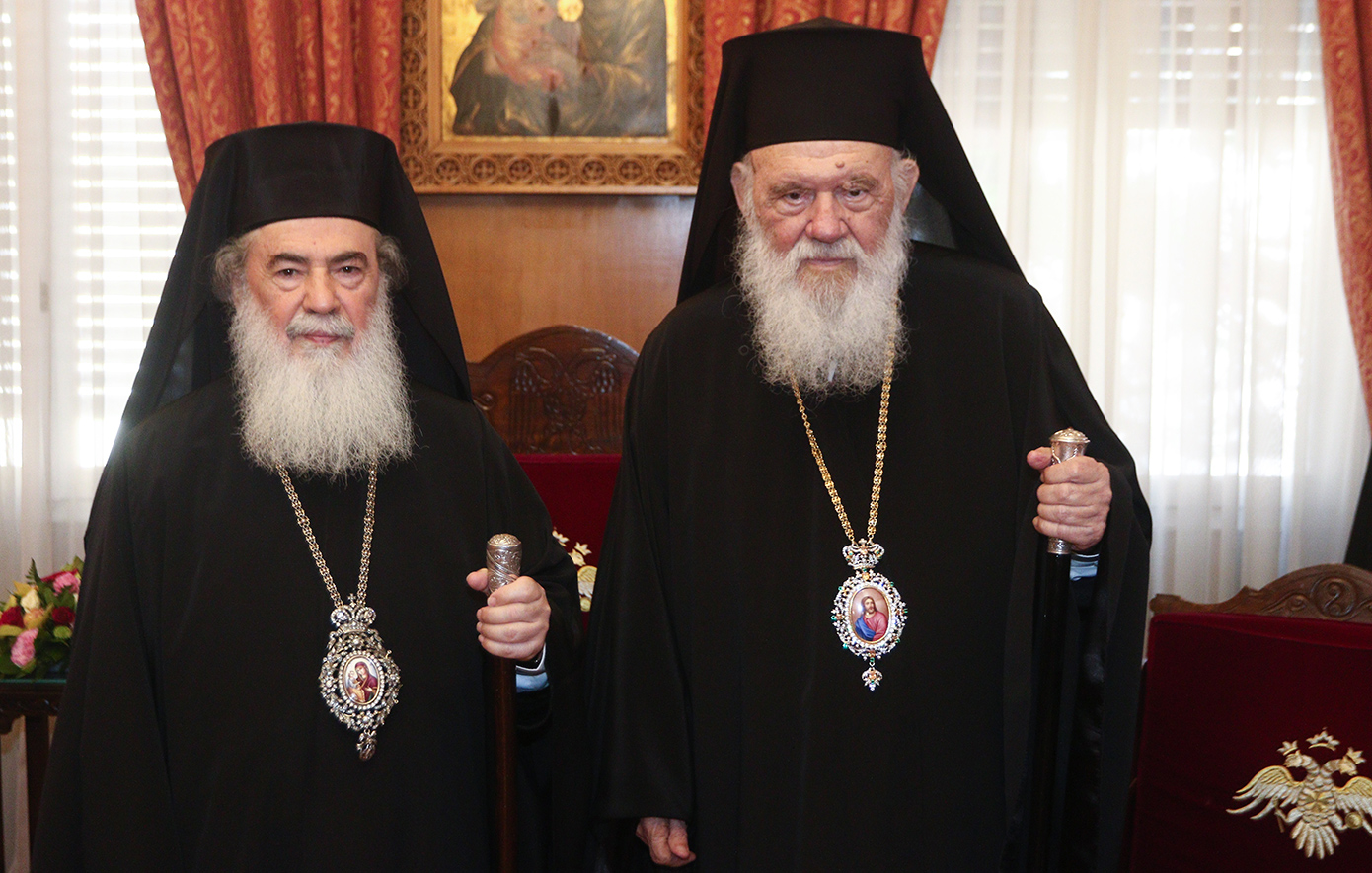 Ο Πατριάρχης Ιεροσολύμων Θεόφιλος Γ’ στην Αθήνα για κρίσιμες διπλωματικές και εκκλησιαστικές επαφές
