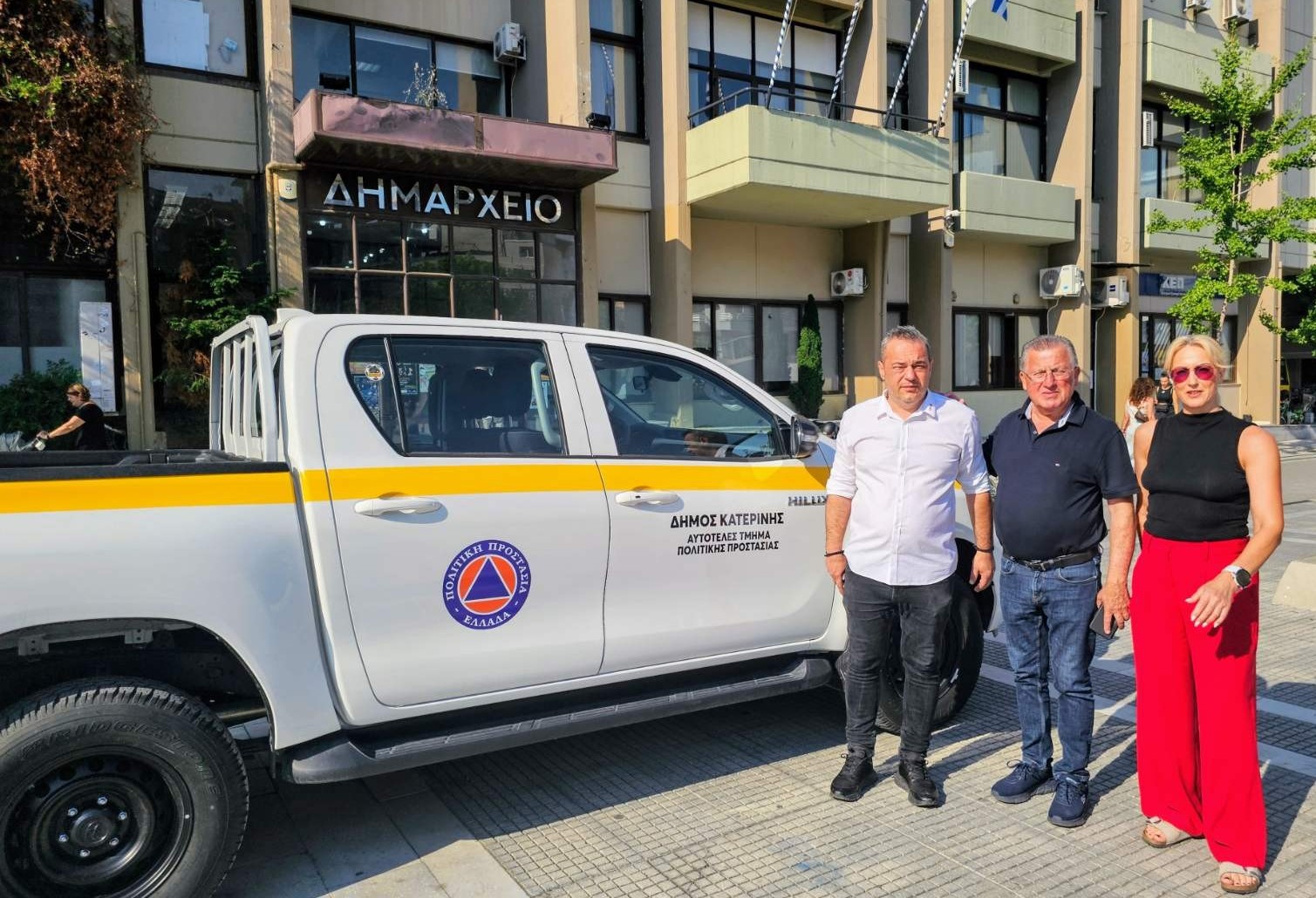 Δήμος Κατερίνης: σύγχρονο 4Χ4 όχημα για την πολιτική προστασία