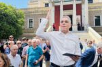 Σε πλήθος κόσμου δήλωσε παρών για την Αθήνα ο Χρήστος Τεντόμας -Αποχώρησε από την παράταξη Μπακογιάννη