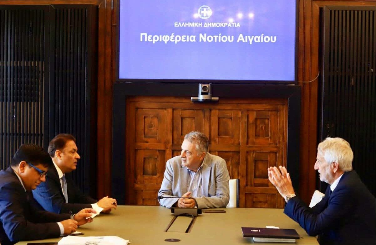 Επίσκεψη του Πρέσβη του Πακιστάν στην Περιφέρεια Νοτίου Αιγαίου