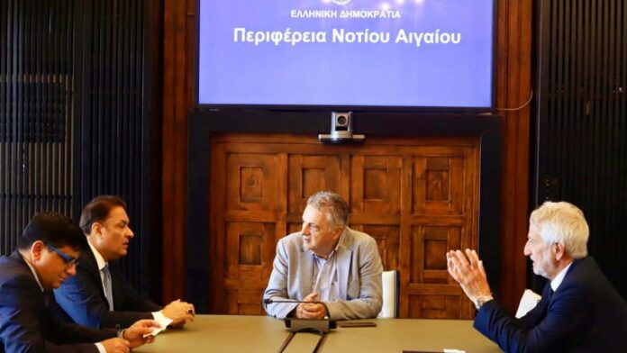 Επίσκεψη του Πρέσβη του Πακιστάν στην Περιφέρεια Νοτίου Αιγαίου