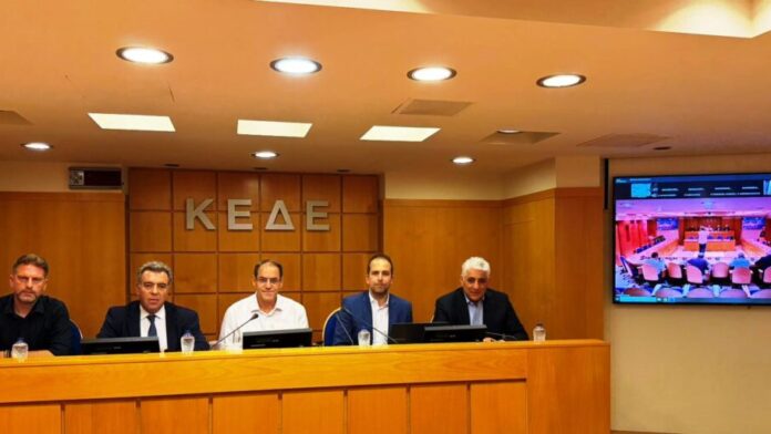 Ο Δήμαρχος Αργιθέας σε συνεδρίαση της Επιτροπής Ορεινών Περιοχών της ΚΕΔΕ