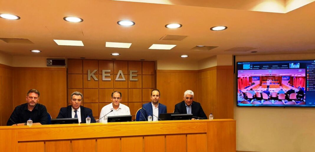 Ο Δήμαρχος Αργιθέας σε συνεδρίαση της Επιτροπής Ορεινών Περιοχών της ΚΕΔΕ