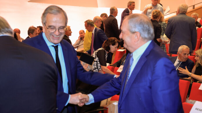 Παρουσίαση του βιβλίου του Μιχάλη Σάλλα: Τετ α τετ Σαμαρά – Καραμανλή στην πολιτική σύναξη