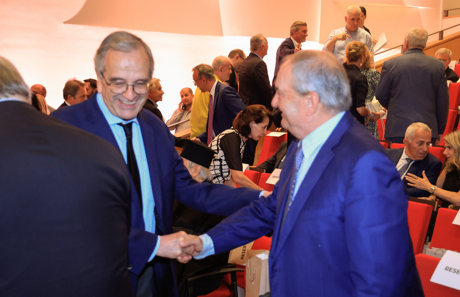 Παρουσίαση του βιβλίου του Μιχάλη Σάλλα: Τετ α τετ Σαμαρά – Καραμανλή στην πολιτική σύναξη