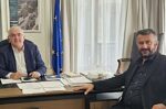 Συνάντηση Δημάρχου Γόρτυνας με τον Γ.Γ. Αυτοδιοίκησης & Αποκέντρωσης