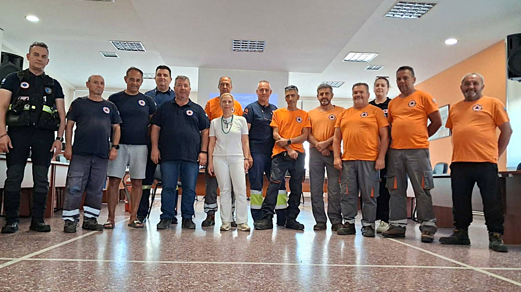 Εκπαίδευση των υπαλλήλων Πολιτικής Προστασίας του Δήμου Βισαλτίας
