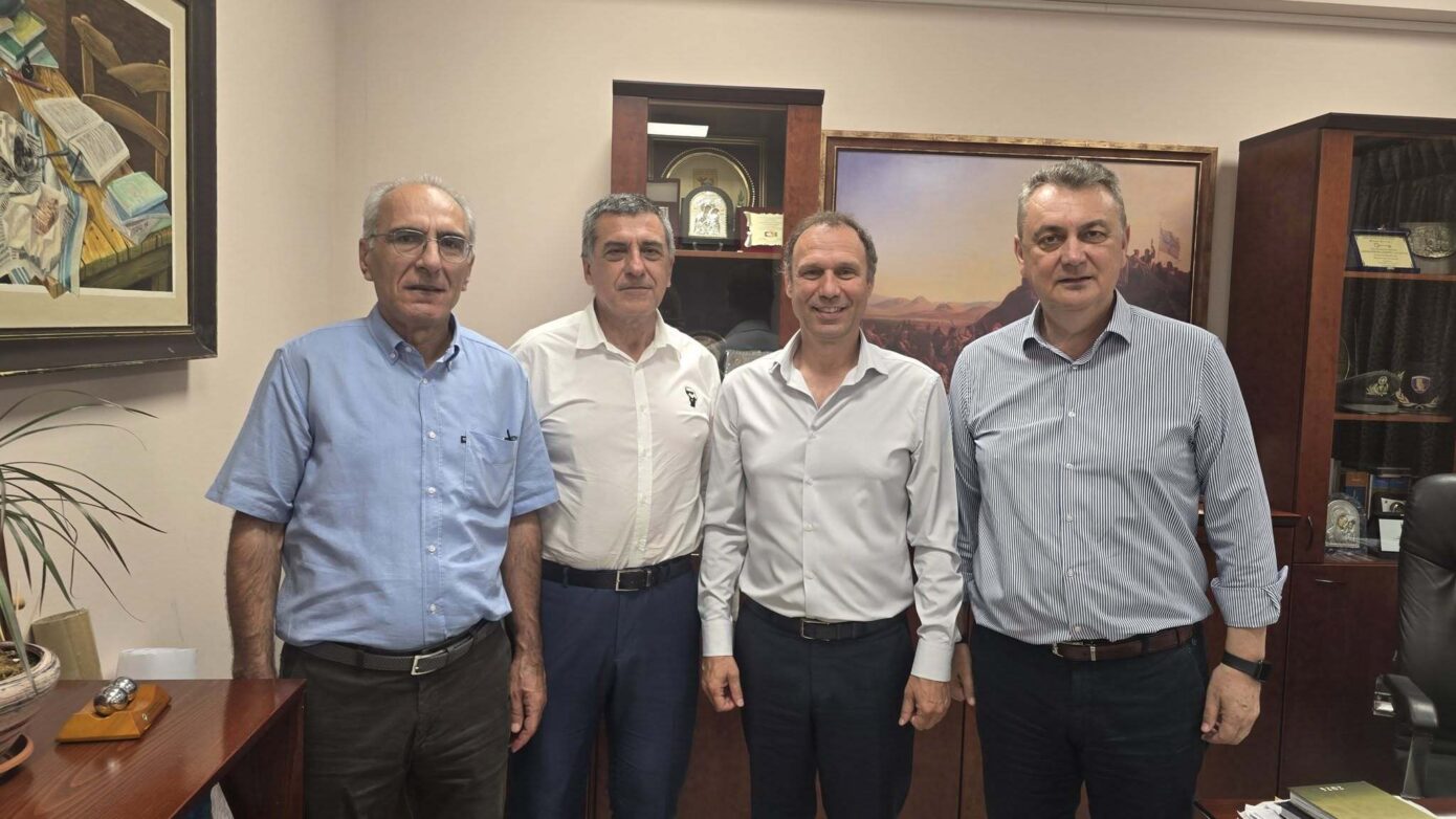 Συνάντηση του Δημάρχου Παλαμά με τον Περιφερειάρχη Θεσσαλίας