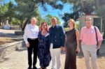 Πρέσβης της Γερμανίας στα Μέγαρα για το έργο «Hand in Hand» στο Άλσος Θεόγνιδος