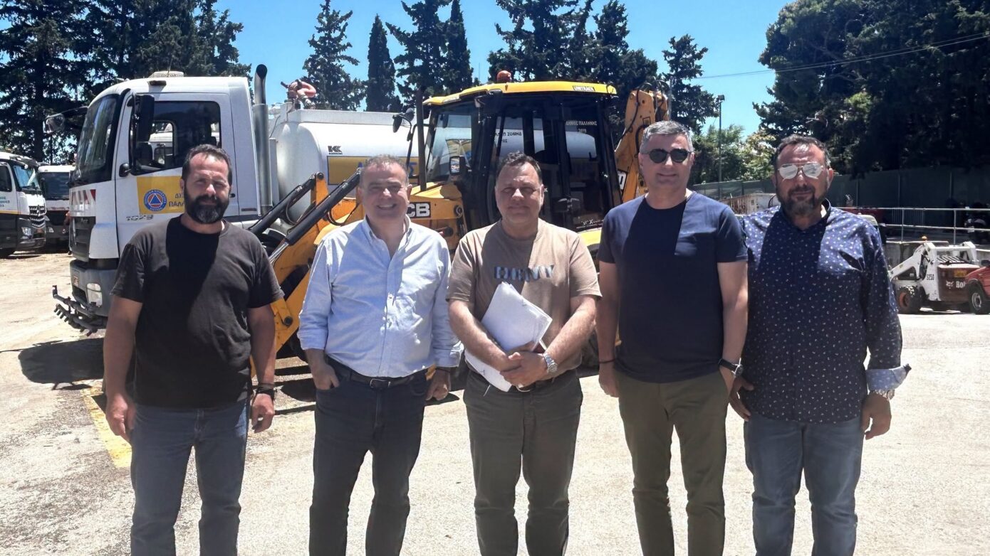 Δήμαρχος Παλλήνης αναλαμβάνει την άμεση εποπτεία της Υπηρεσίας Καθαριότητας