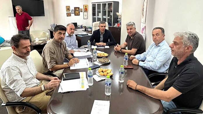 Περιφερειάρχης ΑΜΘ: Συνάντηση εργασίας στον Δήμο Δοξάτου