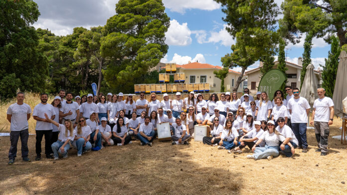 “Bee the Change”: Η team AEGEAN γιόρτασε την Παγκόσμια Ημέρα Περιβάλλοντος, αναλαμβάνοντας δράση για την προστασία των μελισσών