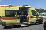 Kαραμπόλα τεσσάρων οχημάτων και ασθενοφόρου στην Ε.Ο. Κορίνθου-Τριπόλεως – Στο νοσοκομείο οι τραυματίες