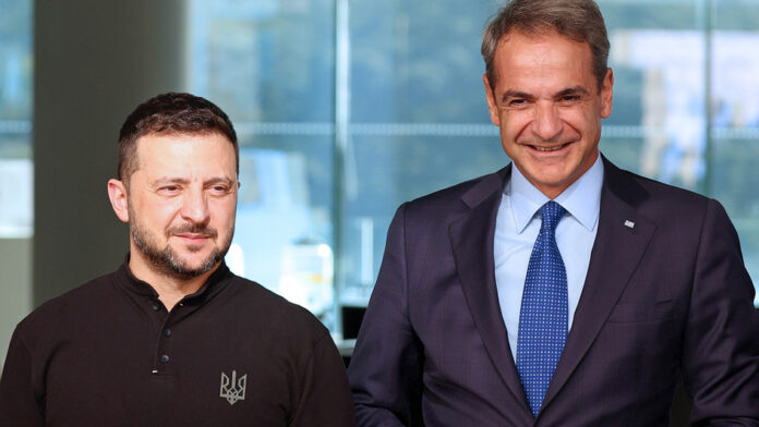 Ο Κυριάκος Μητσοτάκης ανέφερε στον Ζελένσκι το ουκρανικό drone στη Λευκάδα