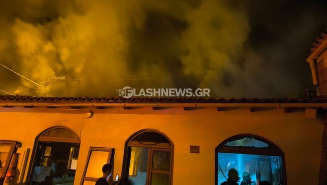 Φωτιά σε εκκλησία στις Βασιλειές Ηρακλείου