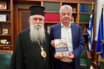 Επίσκεψη του Σεβασμιωτάτου Αρχιεπισκόπου Σινά στον Περιφερειάρχη Κρήτης