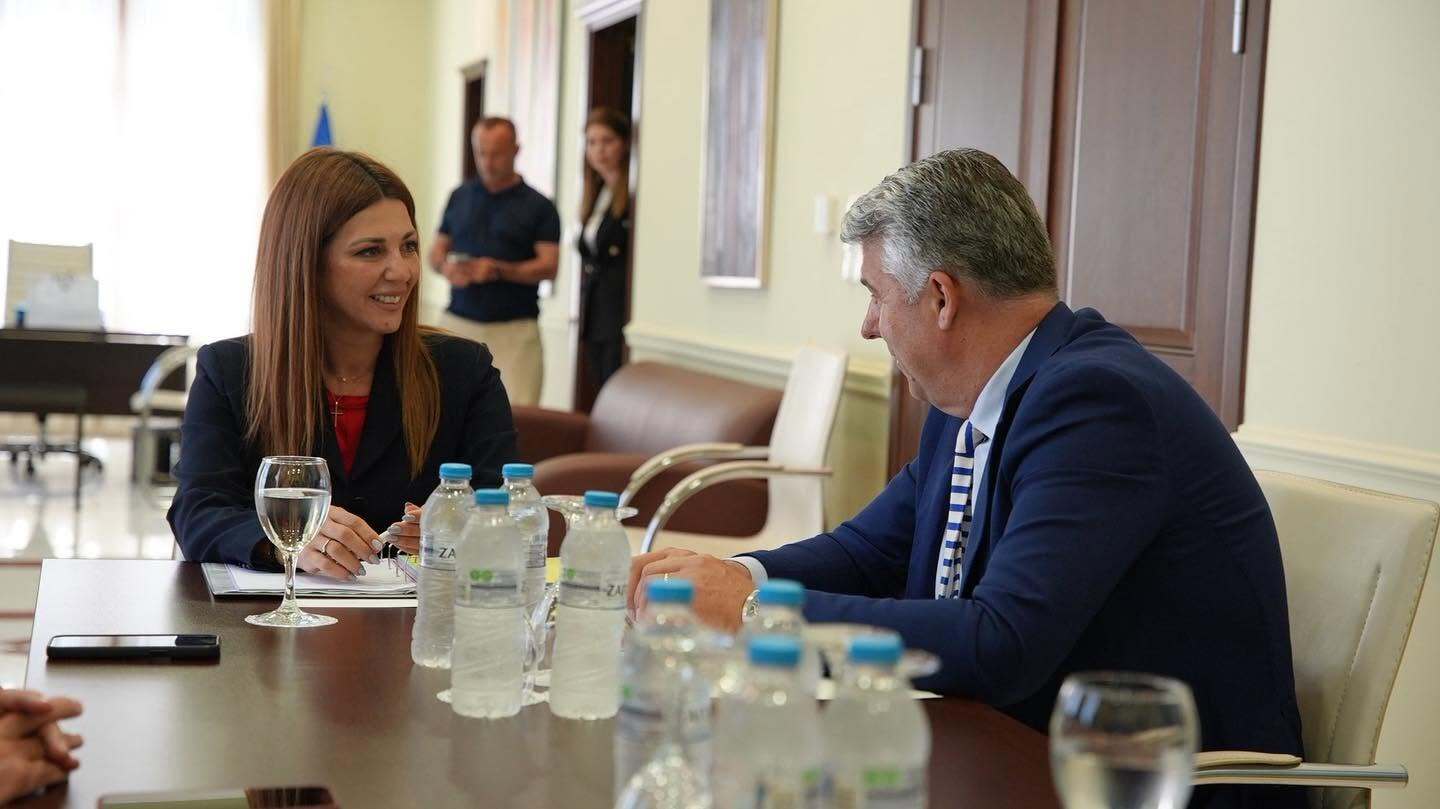 Συνάντηση Περιφερειάρχη ΑΜΘ με την Υπουργό Παιδείας