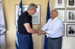 Συνάντηση Δημάρχου Λευκάδας με τον Περιφερειακό Διοικητή Π.Υ. Ιονίων Νήσων