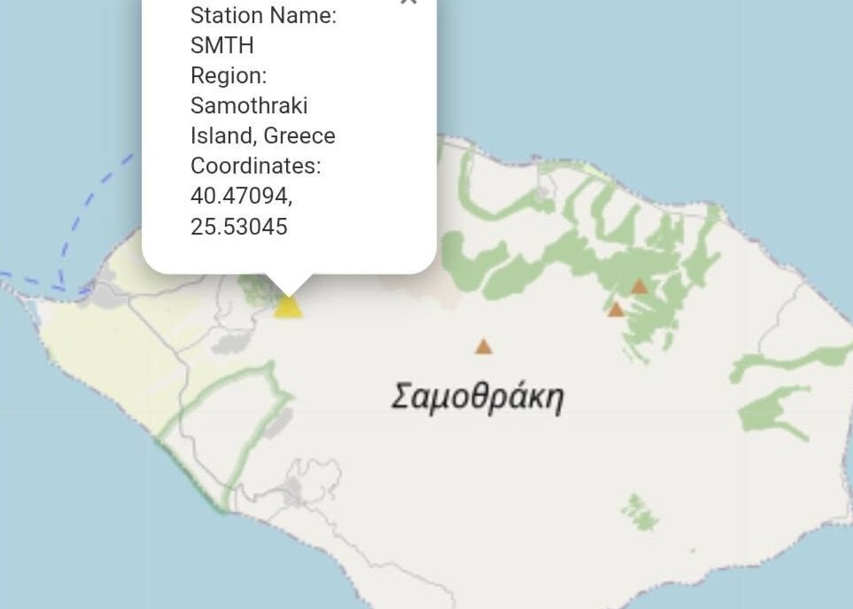 Επαναλειτουργία του Πρότυπου Σεισμολογικού Σταθμού SMTH στη Σαμοθράκη