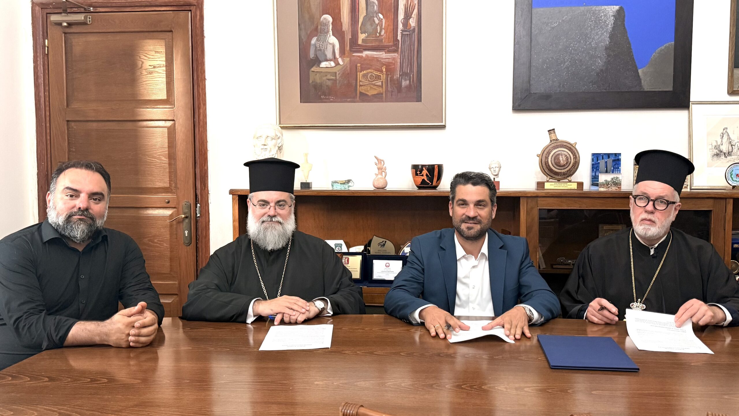 Δ.Χανίων: Μνημόνιο Συνεργασίας για ανάπτυξη του θρησκευτικού και προσκυνηματικού τουρισμού