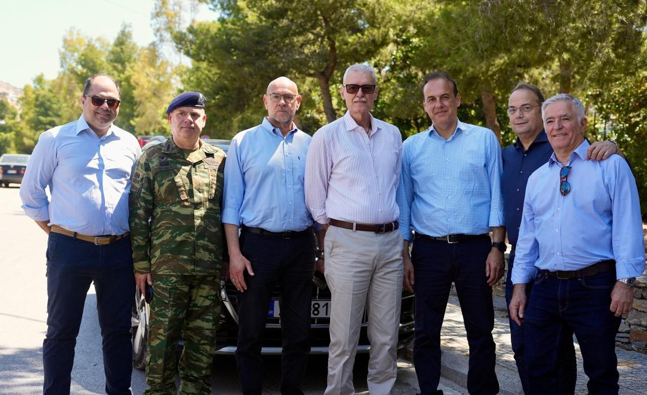 Συμμετοχή του ΣΠΑΥ στις αυτοψίες του Υπ. Κλιματικής Κρίσης και Πολιτικής Προστασίας στον Υμηττό