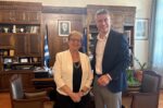 Επίσκεψη Προέδρου του Ελληνικού Κτηματολογίου στην Αντιπεριφερειάρχη Ρεθύμνου