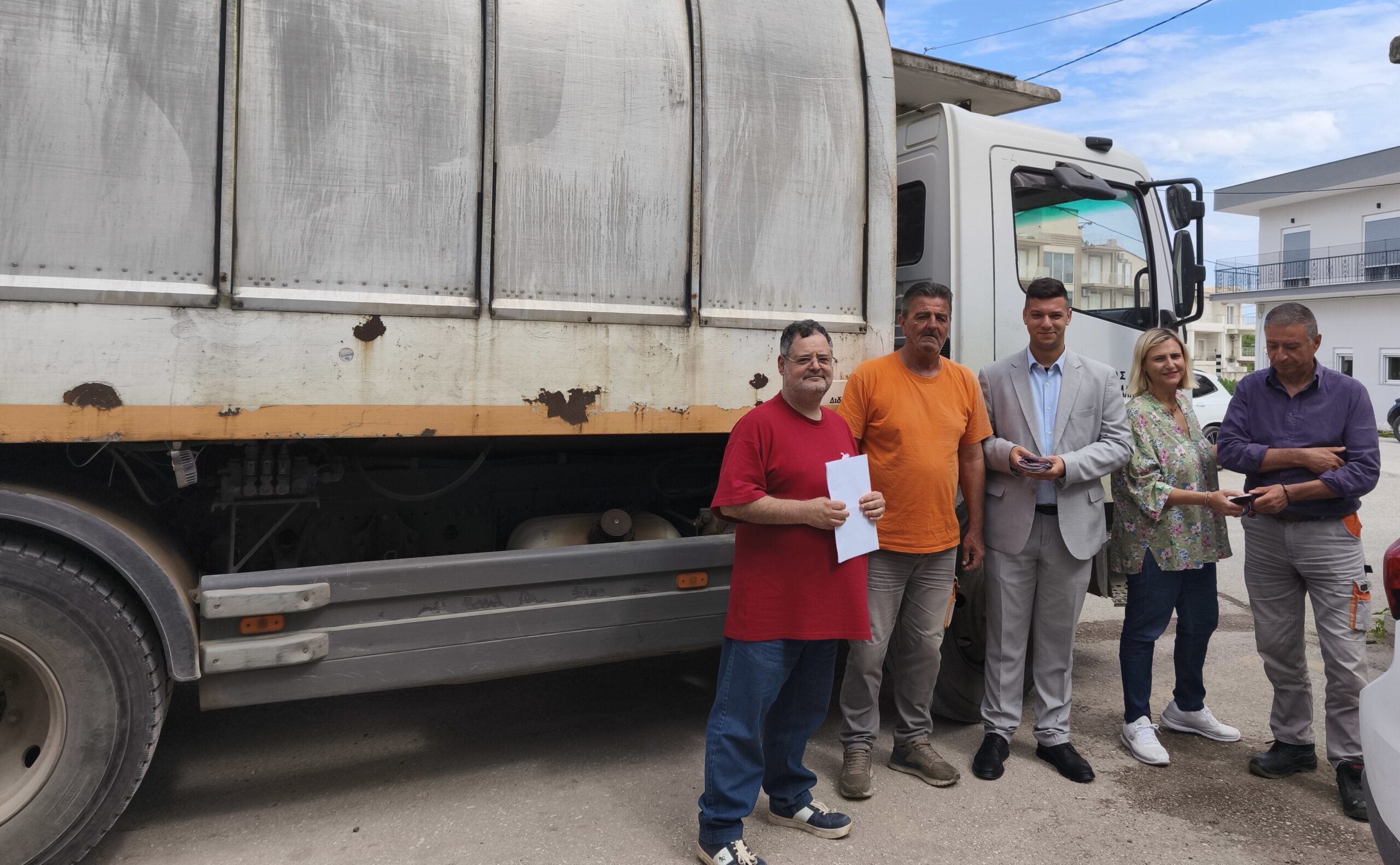 GPS στα απορριμματοφόρα του Δήμου Ανδραβίδας-Κυλλήνης