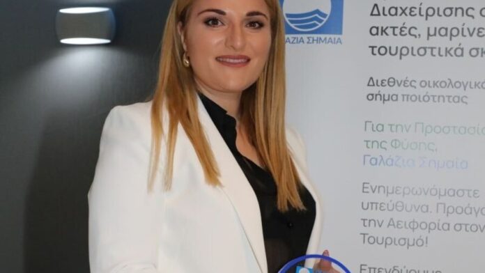 Με γαλάζια σημαία βραβεύτηκε η ακτή Νεάπολης του Δήμου Μονεμβασίας
