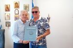Επίσκεψη του πρώην Δημάρχου της πόλης Langenfeld στο Δημαρχείο Καρπάθου