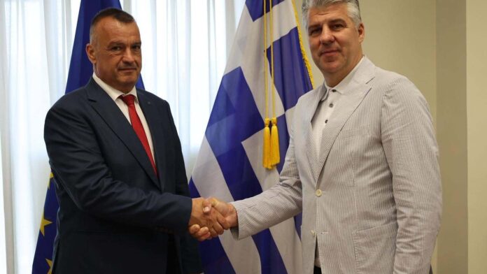 Συνάντηση Περιφερειάρχη ΑΜΘ με τον Νομάρχη Κίρτζαλι Βουλγαρίας