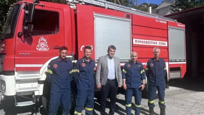 Περιφέρεια Αττικής ράδοση εξοπλισμού στην Πυροσβεστική Υπηρεσία από την Π.Ε. Καστοριάς