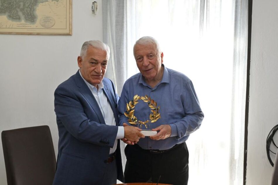 Συνάντηση Περιφερειάρχη Βορείου Αιγαίου με τον Πρόεδρο της ΚΕΔΕ