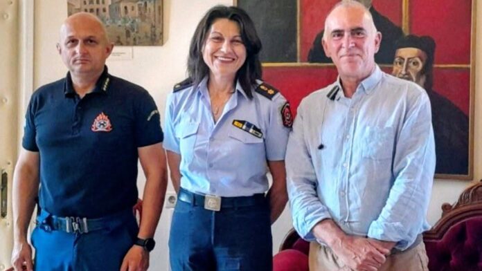 Επίσκεψη Διοικήτριας Π.Υ. Αεροδρομίου Ζακύνθου στον Αντιπεριφερειάρχη