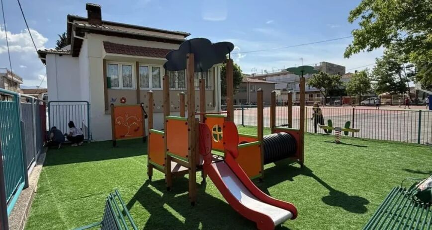 Δ.Βοΐου: Νέα παιδική χαρά στο Νηπιαγωγείο Νεάπολης