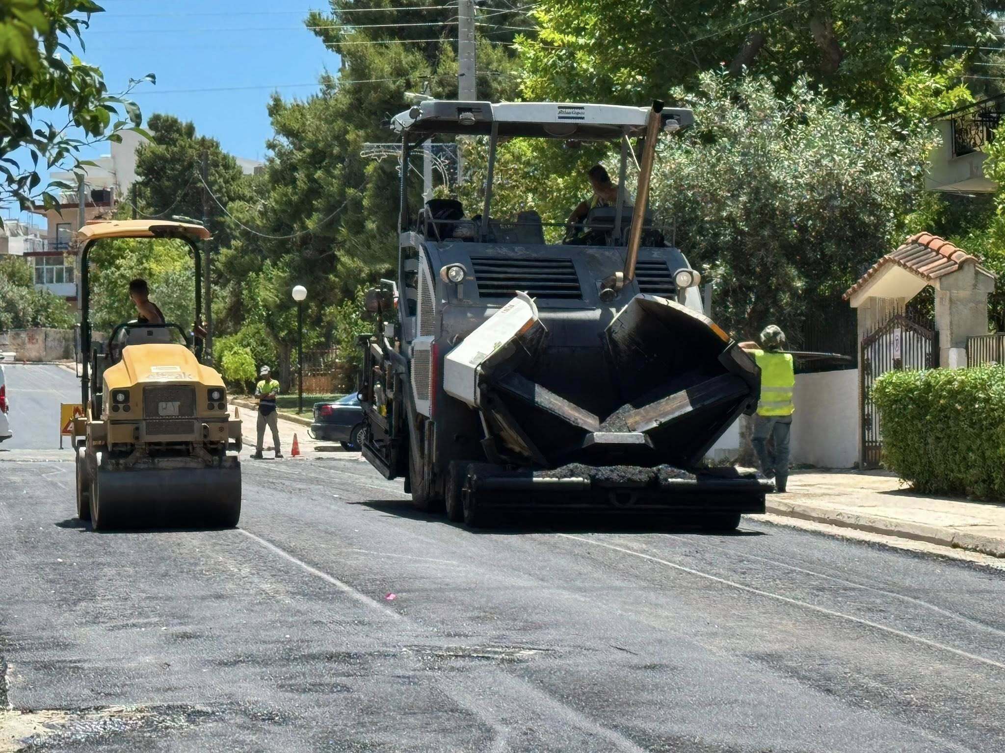 Νέος κύκλος ασφαλτοστρώσεων στον Δήμο Ελληνικού – Αργυρούπολης