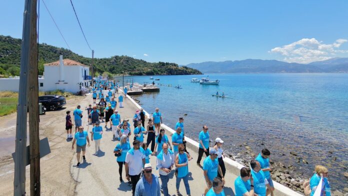 Ισχυρή παρουσία του Δ.Πόρου στην κινητοποίηση στα Μέθανα για την προστασία των θαλασσών