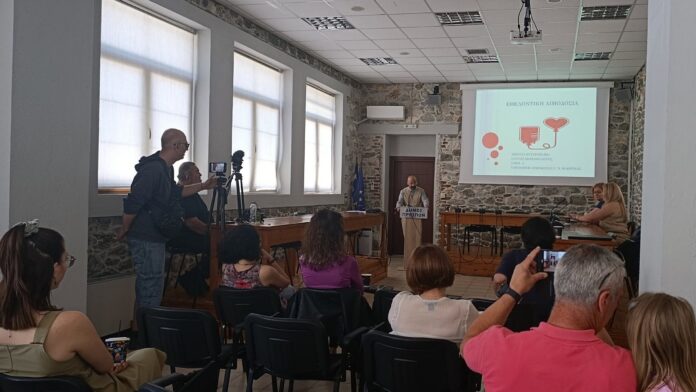 Ενημερωτική ημερίδα και εθελοντική αιμοδοσία από τον Δήμο Πρεσπών