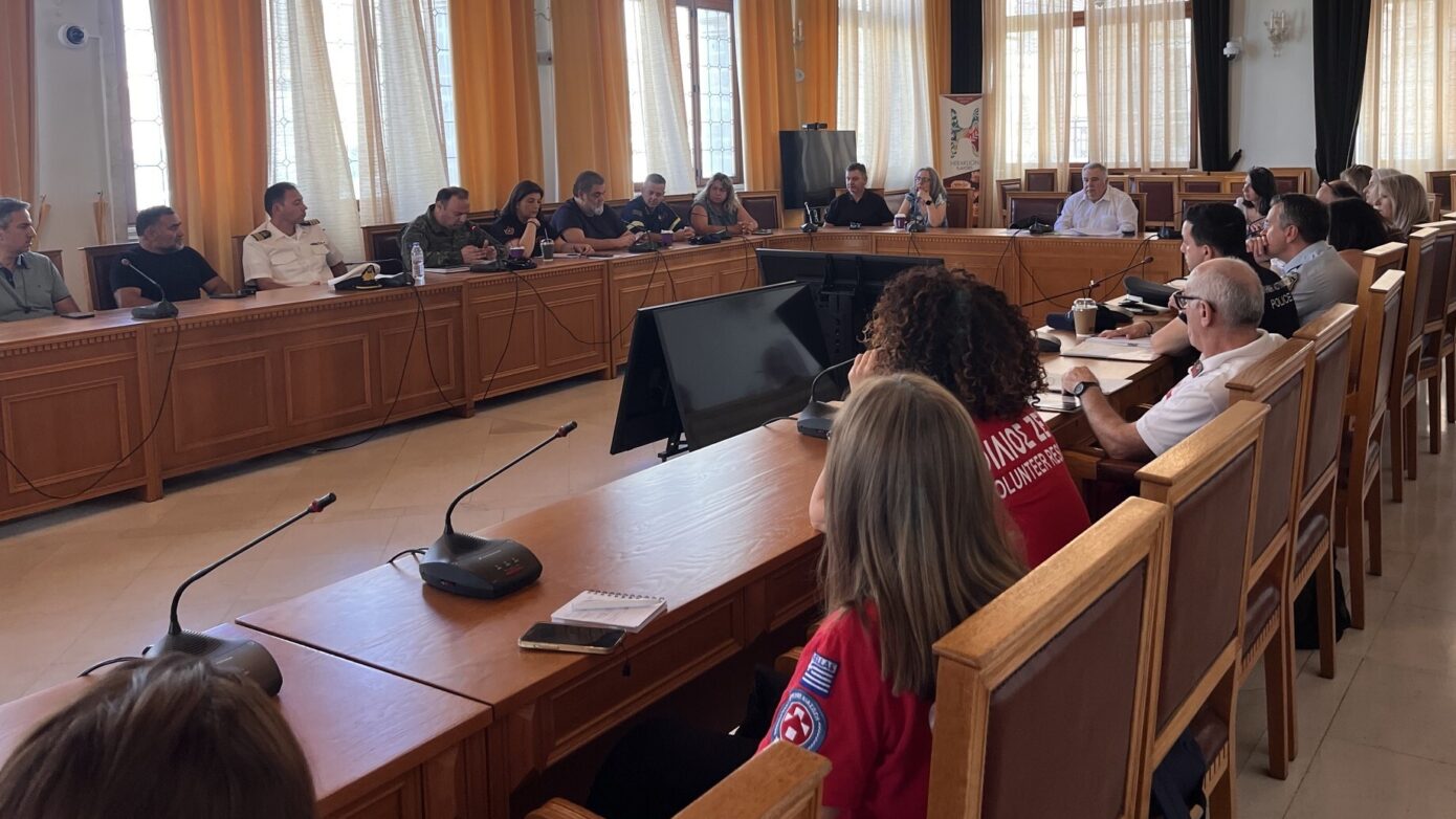 Σύσκεψη Πολιτικής Προστασίας για την αντιπυρική περίοδο στον Δήμο Ηρακλείου