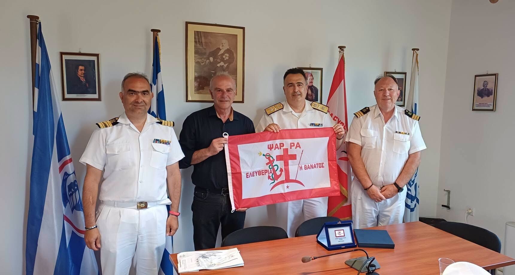 Συνάντηση Δημάρχου Ψαρών με τον Διοικητή της 9ης ΠΕΔΙΛΣ