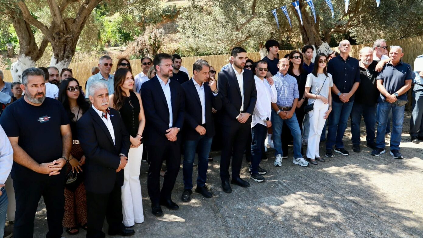 Ο Δ. Μαλεβιζίου τίμησε τη μνήμη του Α. Μιχελιδάκη, Πρωθυπουργού της Κρητικής Πολιτείας