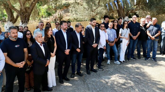 Ο Δ. Μαλεβιζίου τίμησε τη μνήμη του Α. Μιχελιδάκη, Πρωθυπουργού της Κρητικής Πολιτείας