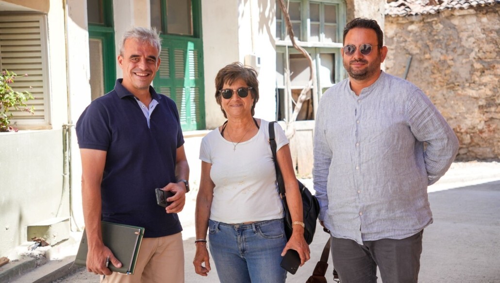 Δήμαρχος Μυτιλήνης επισκέφθηκε το Κοινοτικό Κατάστημα Παλαιοχωρίου