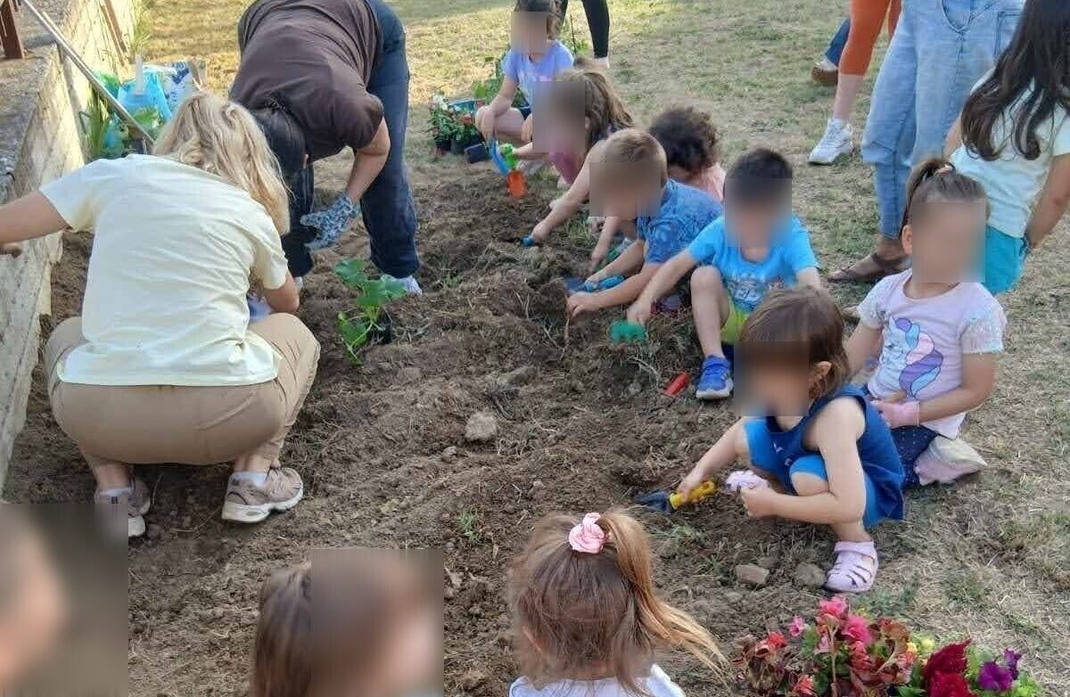 Δ. Ωραιοκάστρου: Παιδιά δημιούργησαν λαχανόκηπους σε παιδικούς σταθμούς