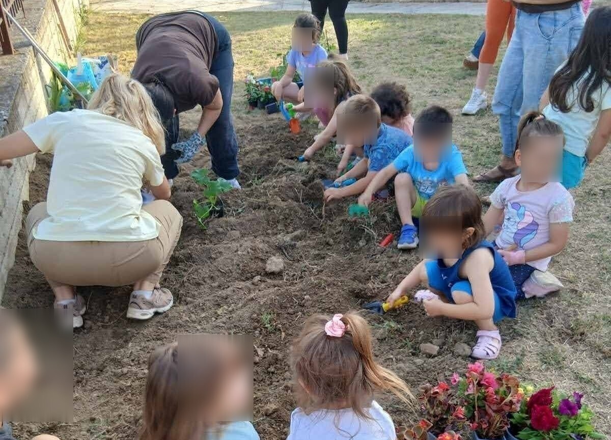 Δ. Ωραιοκάστρου: Παιδιά δημιούργησαν λαχανόκηπους σε παιδικούς σταθμούς
