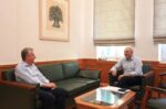Περιφερειάρχης Κρήτης και Δήμαρχος Βιάννου σε συνάντηση εργασίας