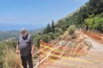 Δήμαρχος Αργοστολίου σε αυτοψία έργων ασφάλειας και ανθεκτικότητας